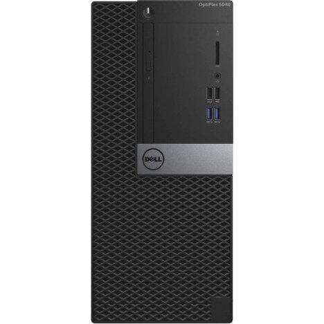 Calculator Dell Optiplex 5040, Tower, Intel Core i3 6100 3.7 GHz; 8 GB DDR3; 128 GB SSD SATA; Placa